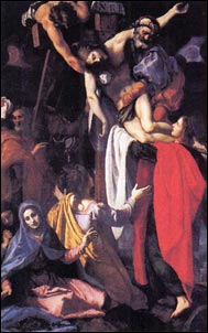 L.Cardi, detto Il Cigoli, Deposizione dalla Croce, Galleria Palatina, Pitti, Firenze